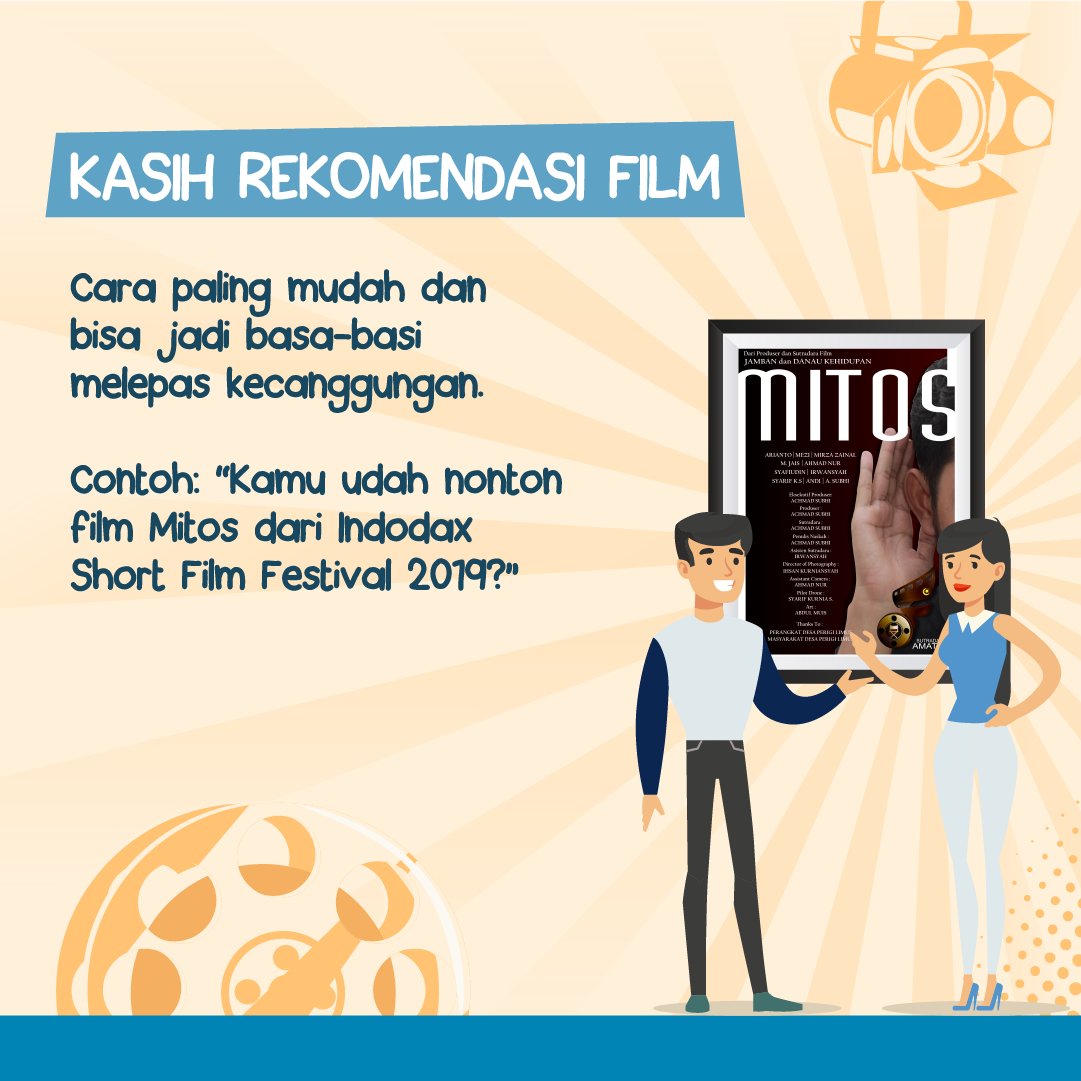 indodax's tweet photo. Sebagai anak film, gimana sih cara PDKT kamu?
Yuk, coba pakai cara ini! π
Bicara film, inget. Indodax Short Film Festival sudah dimulai, dengan juri @fajarnugros , Anjas Maradita, dan juga CEO Indodax, Oscar Darmawan.
#indodax #asetmasadepan #ISFF2020 https://t.co/QW7MnIzIQs