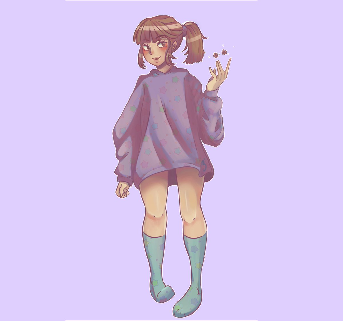 imagine being a digital artist and having to post the same image 19210210 times to different social platforms. It be rough.

#art #update #artist #anime #hoodie #Purple #flowers #wip #digitalart #socks #highcut #stars #arttipsandtricks #animeromance #wisewordsoftheday