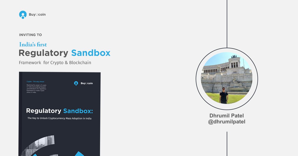 xyzabcma's tweet photo. Hey, I'm participating as Sandbox Ambassador in collaboration with industry experts to prepare documentation abt the Crypto &amp; Blockchain Regulatory Sandbox Framework in India and @dhrumilpatel Can I include your perspective? #Isupportregulatecrypto #btc https://t.co/nW4Wgou5uV https://t.co/BrET3UJeuf