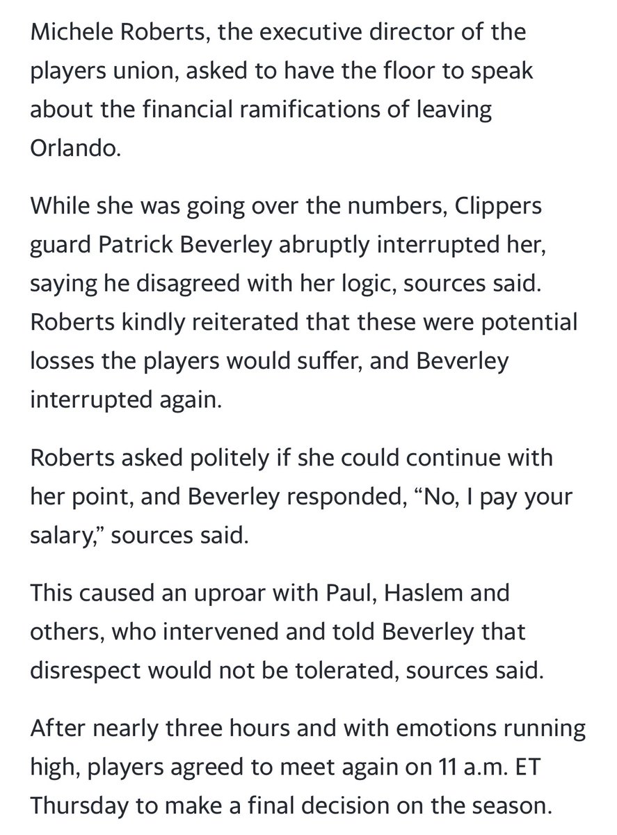 deephoops248's tweet photo. @ChrisBHaynes Pat Bev disrespectful for that “No, I pay your salary” line. C’mon, man. https://t.co/B9WMsSbcZ6