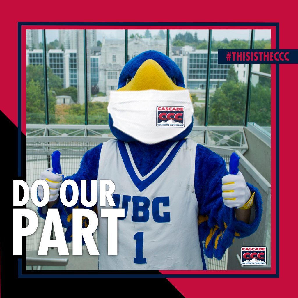 CCCSports's tweet image. Thunder wants us to all #DoOurPart so we can return safely to play. #ThisIsTheCCC