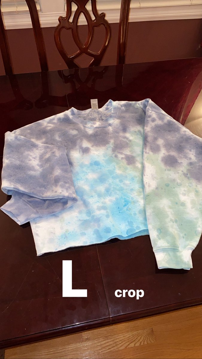 Here are some rejects that I actually just make by pouring any extra dye on leftover sweaters... 