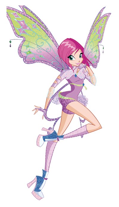 2. Tecna: i love her believix so much it really suits herthe hair? AMAZINGthe wings? BEAUTIFULthe outfit? PERFECT