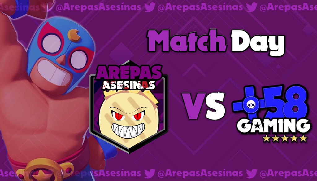 axie__latino's tweet photo. Match Day🔥 
🆚@Mas58Gaming 
🕥10:30 Pm
👁Cuartos de finales de la @VCC_BrawlStars 
Que gane el mejor. https://t.co/pO8kwlVwOi