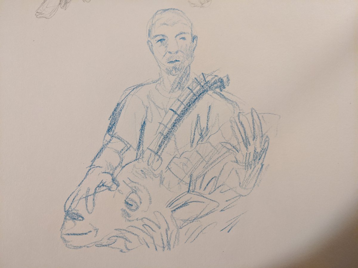 BrenBonniere's tweet photo. A couple quick and sleepy sketches I did over zoom after work tonight with #maamdrawingtogether @maamboston. It was really fun!! https://t.co/OQtkbsdNeD