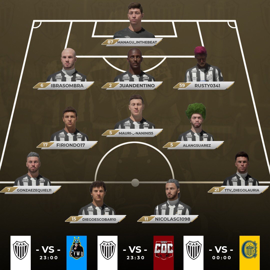 CAEeSports's tweet image. Triple fecha de hoy para terminar la Superliga.

#VamosMatador🖤🤍🖤
@EstudiantesOK