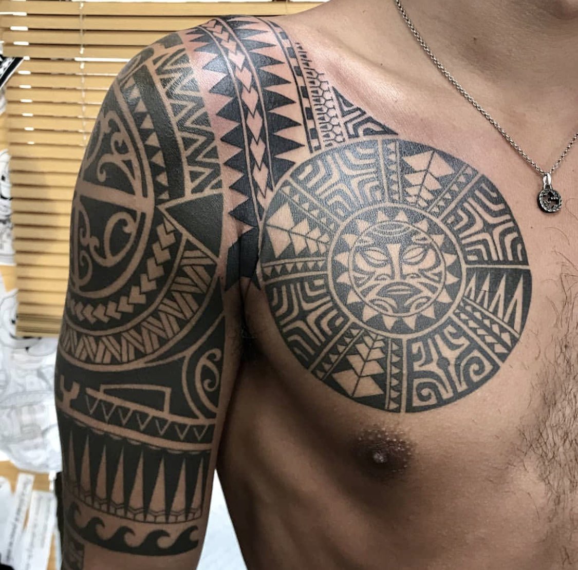 ポリネシアントライバル、根強い人気です。長期間通っていただき、お疲れ様でした。 Done by Yamato, image size:1125x1110