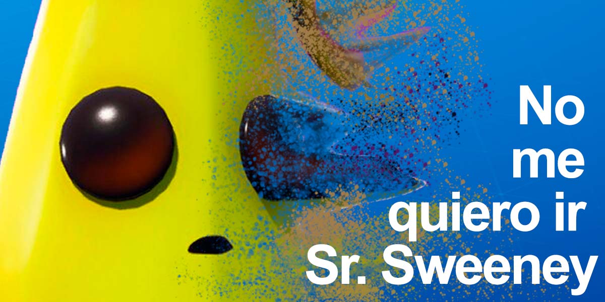 correavega's tweet photo. No me quiero ir Sr. Sweeney...  
@FortniteGame 
@EpicGames 
@TimSweeneyEpic 
@MarkRein 
@apple  
@Fortnite_ES @FortniteStatus https://t.co/RniGh8g5Mh