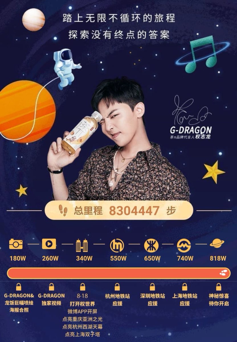 _bbislife_'s tweet photo. 🎉Eventพิเศษจากชา农夫山泉茶派 เนื่องจากวันเกิดGD
📍ปลดล็อคหก รถไฟเซียงไฮ้
📍ปลดล็อคเจ็ด ? อิโมจิรูปดาว
🥰อย่าลืมรอติดตามดูกันน๊าา
#GDRAGON #BIGBANG #จียง #บิ๊กแบง #HAPPY818GDAY #GD #GDxTea #GDTea
#HappyKWONJIYONGDay
#Happy818KwonJiyong https://t.co/K7d6KyFT8Q