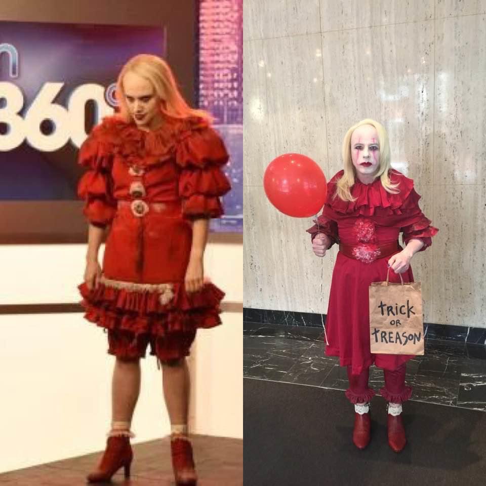 hisey_mike's tweet photo. KellyAnne has a future in the circus @nbcsnl @UpdatedMcKinnon @KateMcKinnonNet #TheRealKellyanneConway #Kellywise https://t.co/apMwGVV1fW
