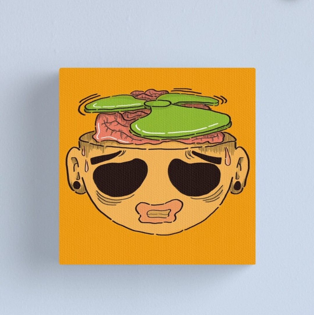 AnxiousAiko's tweet photo. Let's decorate those boring walls with these #artsy #popart #ConversationStarter #canvasprints from 
https://t.co/KqQGlnpfOa. 
#Redbubble #RedbubbleArtist #lowbrowart #lowbrowartist #popsurrealism #homedecor #home #SummerUnderTheStars #SummerVibes #NeonColors #PastelColors https://t.co/ChhPP0WX7i