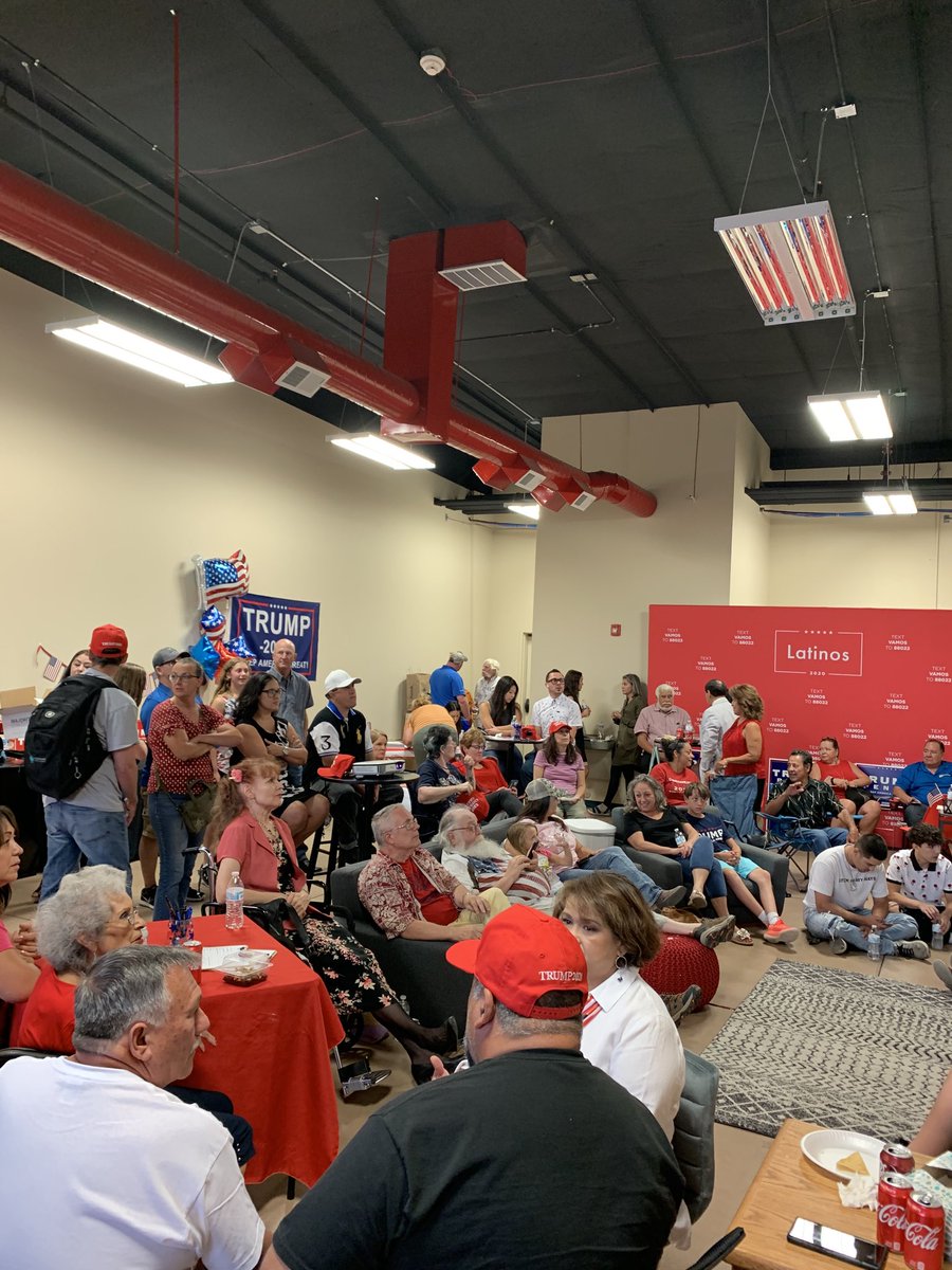 Convention Watch Party in ABQ South Valley #Hispanics4Trump