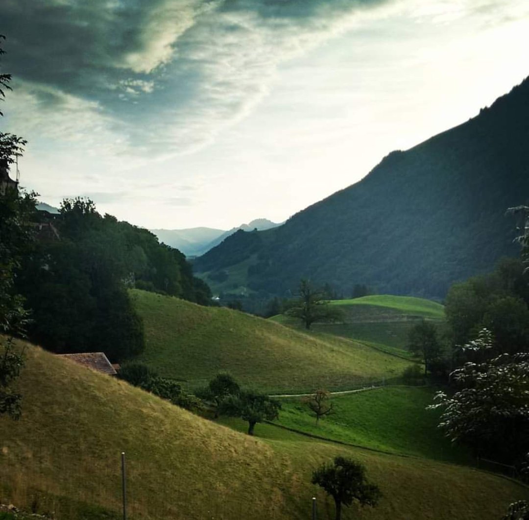#travelthroughmemories 
Five years ago, I woke up in Gruyeres, #Switzerland, to the sound of cowbells and this view. I had fewer photography skills then, but the world is a beautiful place anyway.
<a href="/LPMagIn/">Lonely Planet Magazine India</a> #TravelWithLPMI #travel #LPMI #travelgram #latergram #travelinlockdown