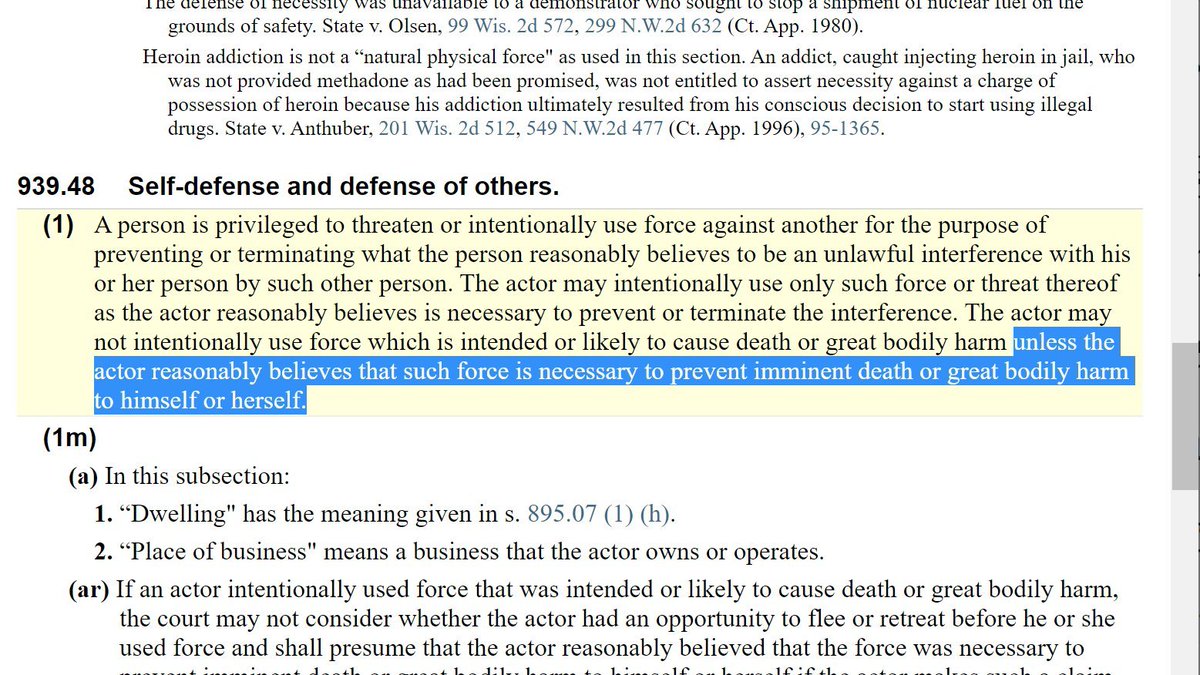 IT was IllEGAL for HIM to sHOOt someoNe in defEnse oF PROPeRtY, he waS A minOr ANd crosSEd StaTE LinES