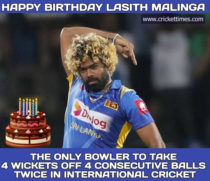 Happy Birthday, Lasith Malinga 