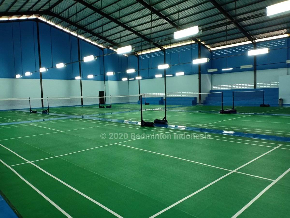 INABadminton's tweet photo. Dan inilah Gideon Badminton Hall, GOR Badminton yang dimiliki ganda putra nomor satu kebanggaan Indonesia, Marcus Fernaldi Gideon.

Gideon Badminton Hall terletak di Jl. Swadaya Pabuaran No.1, Ciangsana, Kec. Gn. Putri, Bogor, Jawa Barat. https://t.co/lVAdNAic09
