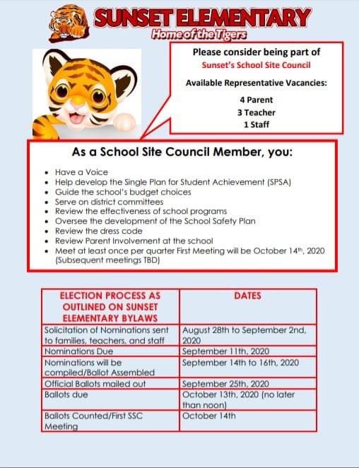 SunsetDual's tweet image. Get involved #sunsetstrong