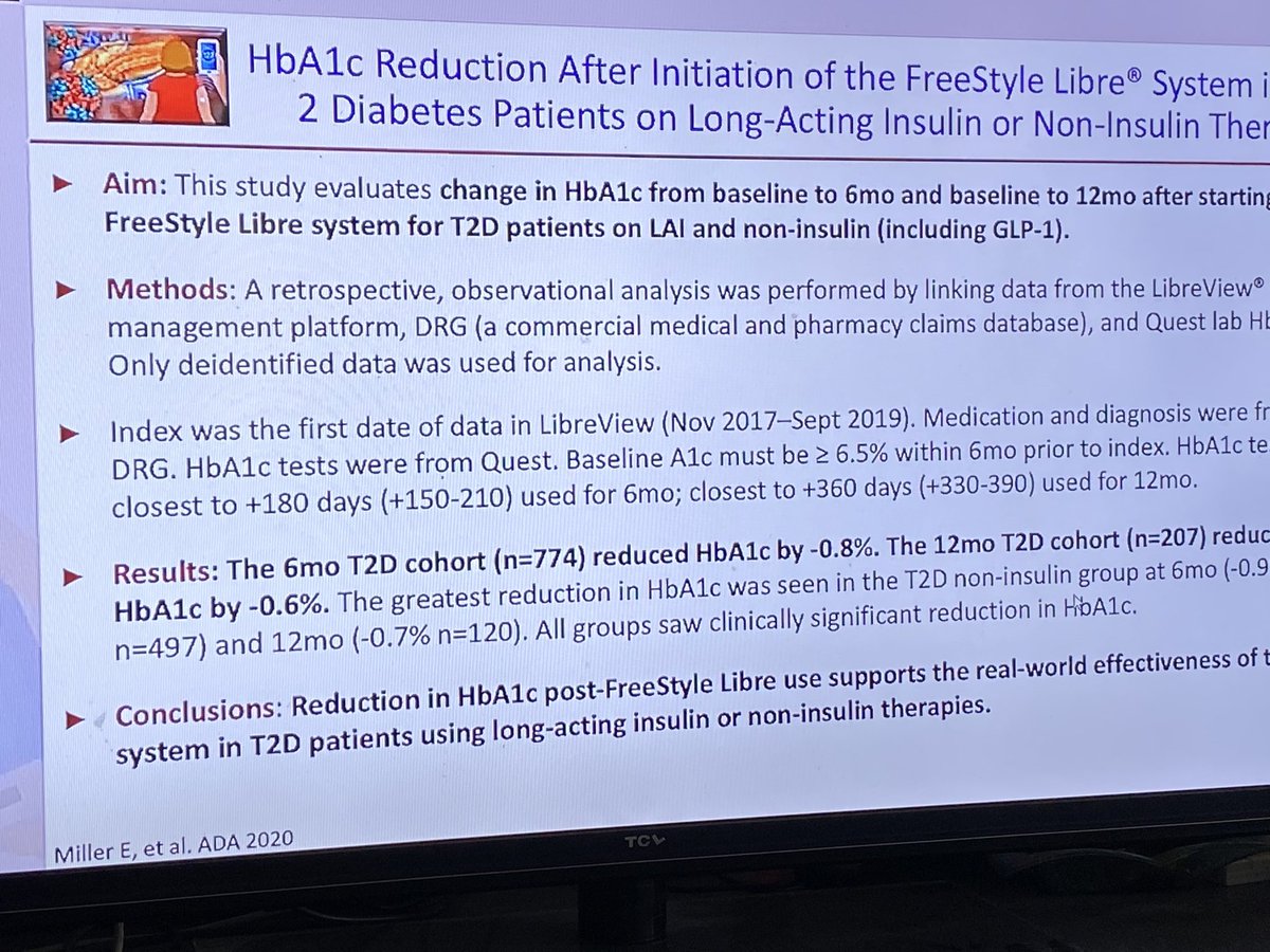 elizabethobers2's tweet photo. #ADATS value of CGM in type 2 https://t.co/loWQwlqrnv