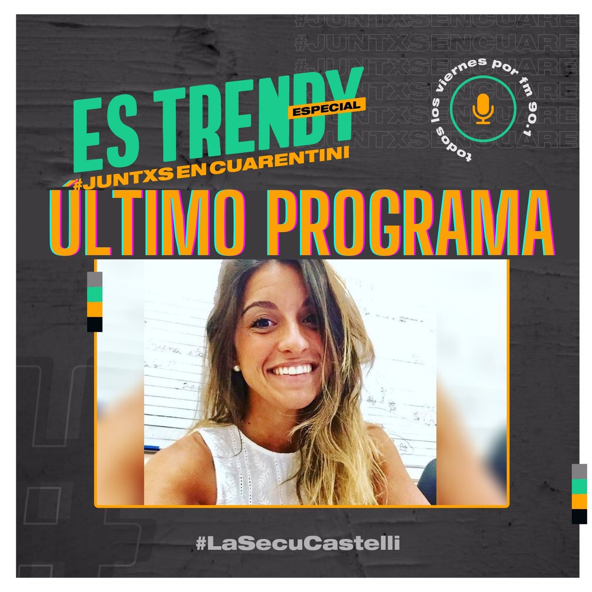 estrendyradio's tweet photo. 🔥 Mañana prendete al ¡ÚLTIMO PROGRAMA! de #EsTrendy⚡También en FM 90.1 📻#LIVE

Vuelve el bloque #CastellensesPorAhí y volamos directamente a 🇺🇸 EEUU, mas precisamente Miami, Florida https://t.co/YpKGQAU5lM
