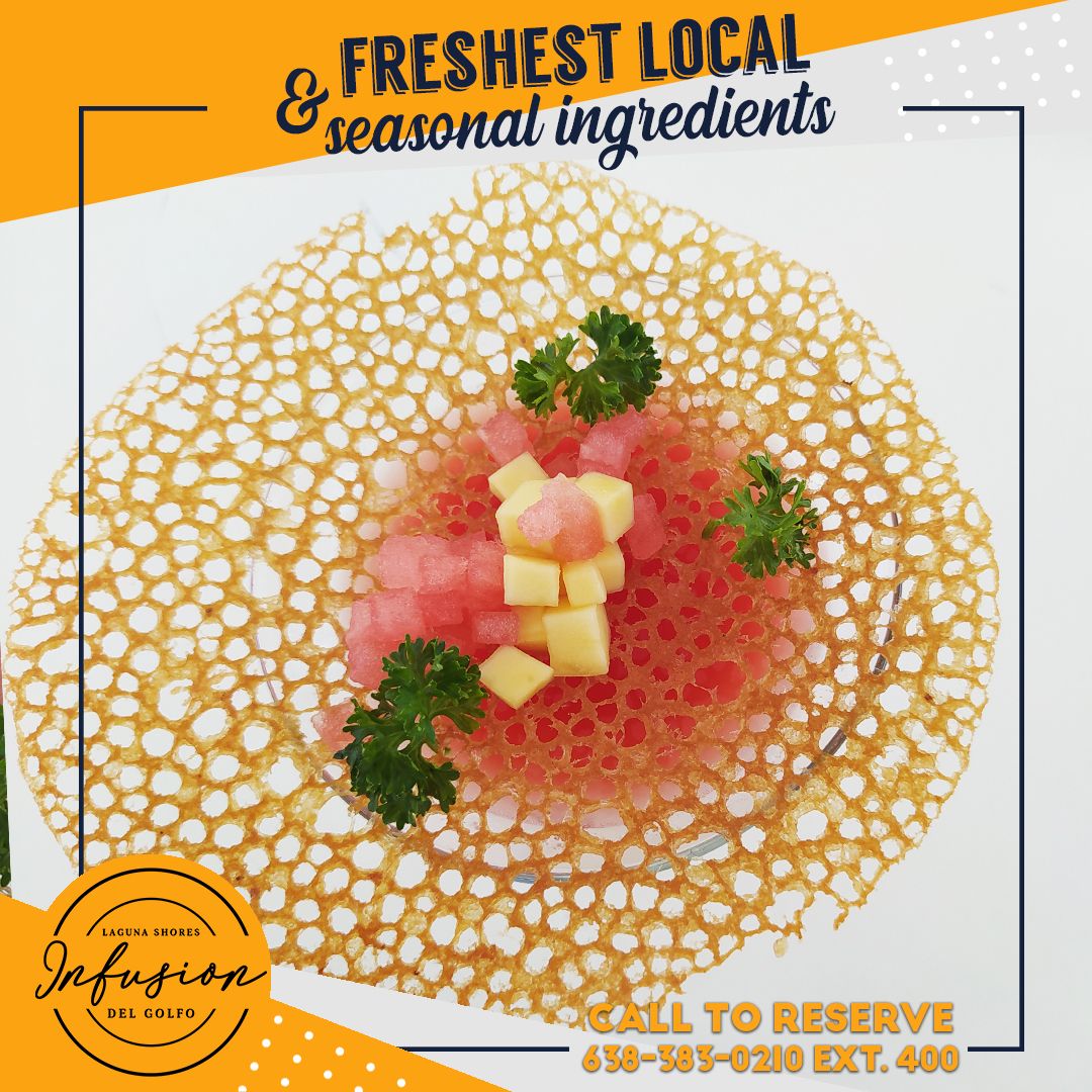 DelInfusion's tweet image. if you guess the dish, your first drink is on the house!
come and enjoy!

Call and reserve at: 638-383-0210 ext.400
buff.ly/3egiPJp
#freshandhealty #winelovers #lagunashoresresort #puertopenasco #rockypoint #sealovers #chefsignature #chefacuna #summervibes