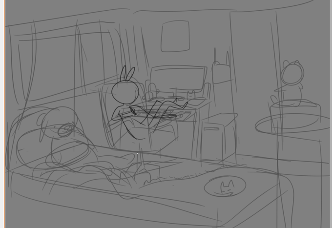 I doodled my room just bcs
and yeah that's how I sit 