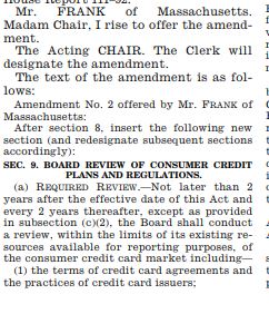 21/ Barney Frank and Jeb Hensarling discussed the study requirement on the House floor. Both supported it, but for different reasons.