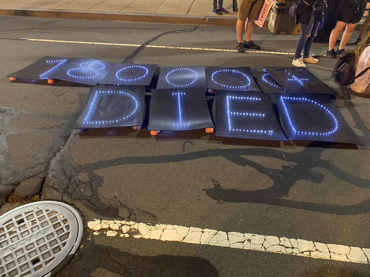 Near the White House  #DCProtests