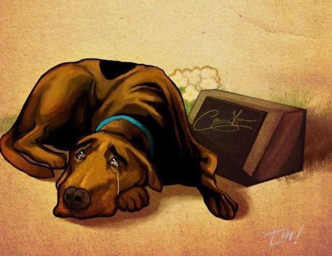 JaviPonzo's tweet image. Falleció #JoeRuby, el creador de #ScoobyDoo,  y esta imagen nos termina de destrozar un poquito mas el corazón. Gracias por ser parte de nuestra infancia