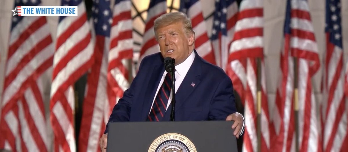 freespeechtv's tweet image. "We will always treat our teachers with the tremendous respect they deserve." - Donald J. Trump #NC2020