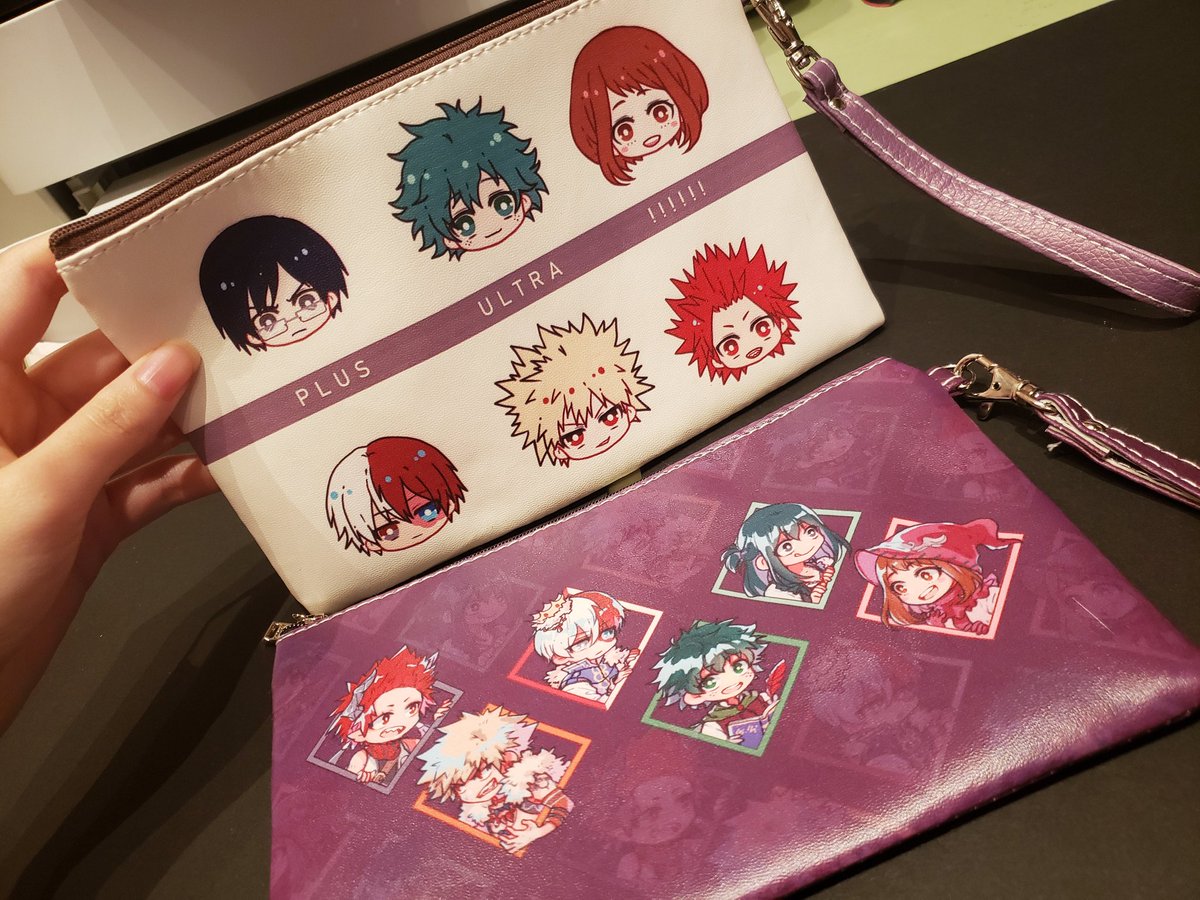 Some pleather bags i have left! Double sided print and comes with attachable handle$15 ea or 2 for $25  #BNHA  #MyHeroAcademia  #FFXIV #fruitsbasketCan be combined w/ other merch for the FREE SHIP $40+ orders! Sorry it is night here and trying to work with lighting 