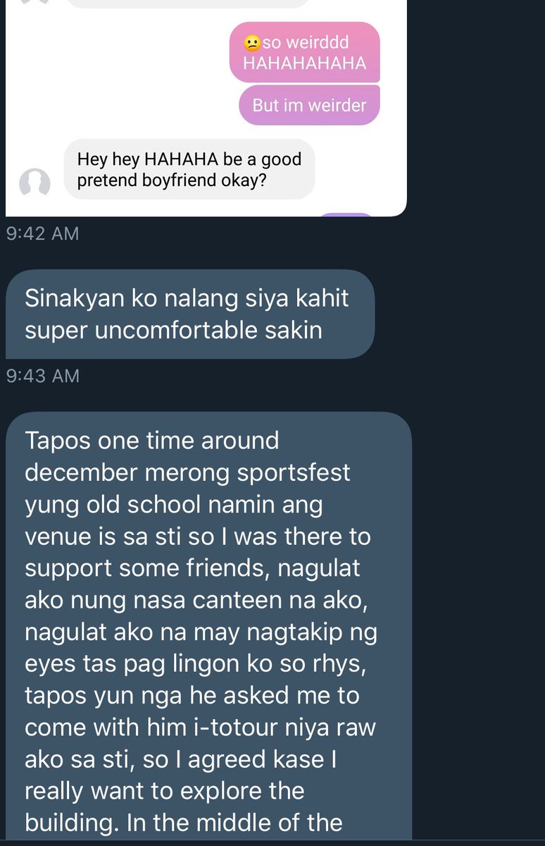 Continuation of Victim 7: Ano ito rhys!?!? Napaka bait nung tao gago ka ba?!?? NAKAKADIRI KA NA 