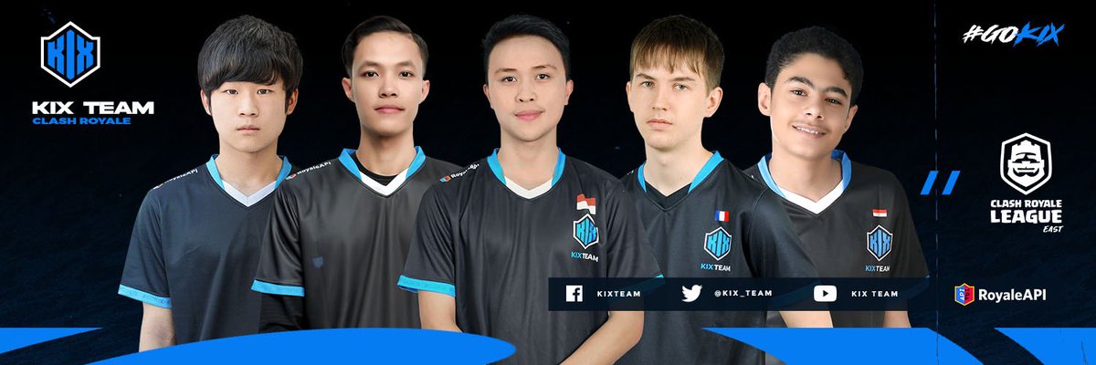 CrJK_KIX's tweet photo. 📢 FVESL KIX JP 新規さん募集 📢

◾️#CRLEast“KIX Team“公認日本支部クラン
◾️Best🇯🇵#9🌏#22
◾️最多🏆6600⤴️

🔺毎月 “海外のKIX” と合同イベント🔥
🔺KIX JP のEsportsチームあり✅
🔺元KIX CRLプレイヤー所属

イベント等は【@KIX_JP_ 】参照🔍

#クラロワ #クラメン募集 #GOKIX https://t.co/eTMGZVgK4e