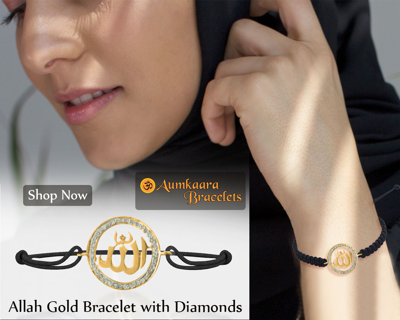 Aum #Bracelet with single #diamond 12mm #silver bead on a size adjustable  masculine nylon thread #Aumkaara | Bracelets, Online jewelry store, Bracelet  gift