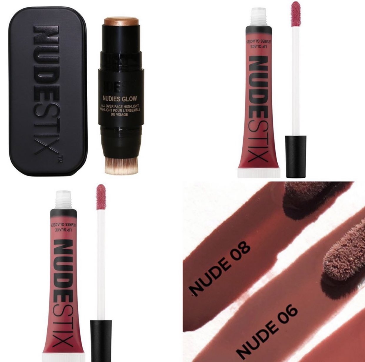 Trendmood Revealed These Babies Are Coming To Our Trendmoodbox Vol 7 By Nudestix Nudies All Over Face Color Bronze Glow In Bubbly Bebe Hilite Glow Nude Pink