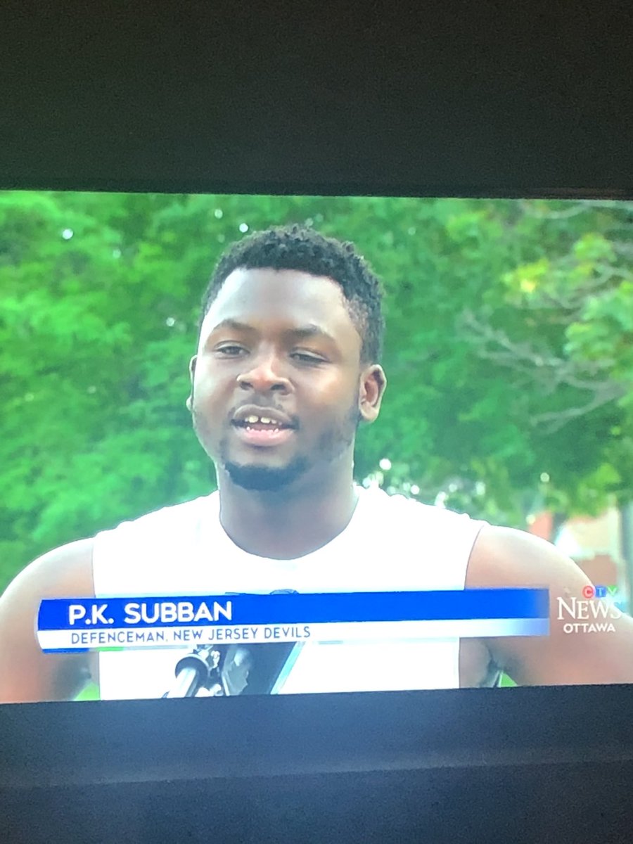 Boom6132's tweet photo. @ctvottawa so you actually think this is @PKSubban1 who is responsible for this ? https://t.co/DCoplYDYVn