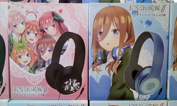 Onkyo ワイヤレスヘッドホン 五等分の花嫁 コラボ 三玖 モデル ONKYO