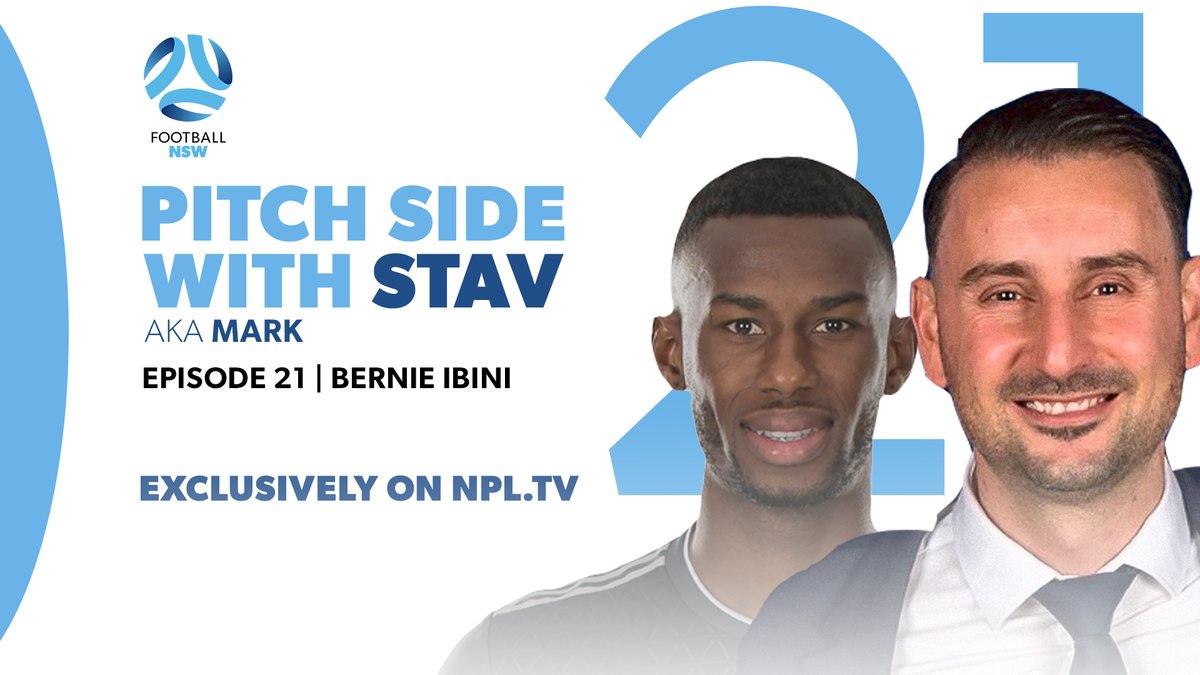 Don’t miss out the next Ep of 'Pitch Side With Stav' as we caught up with <a href="/NewcastleJetsFC/">NEWCASTLE JETS FC ✈️</a>’ striker <a href="/bernieibini/">B</a> to be shown on Tuesday 1st of September at 7:30pm exclusive only to <a href="/npltv/">NPL.TV</a>

It’s one chat not to be missed so mark it down in your diaries right now ⬇⚽

<a href="/thelocalfc/">LOCALFC</a>