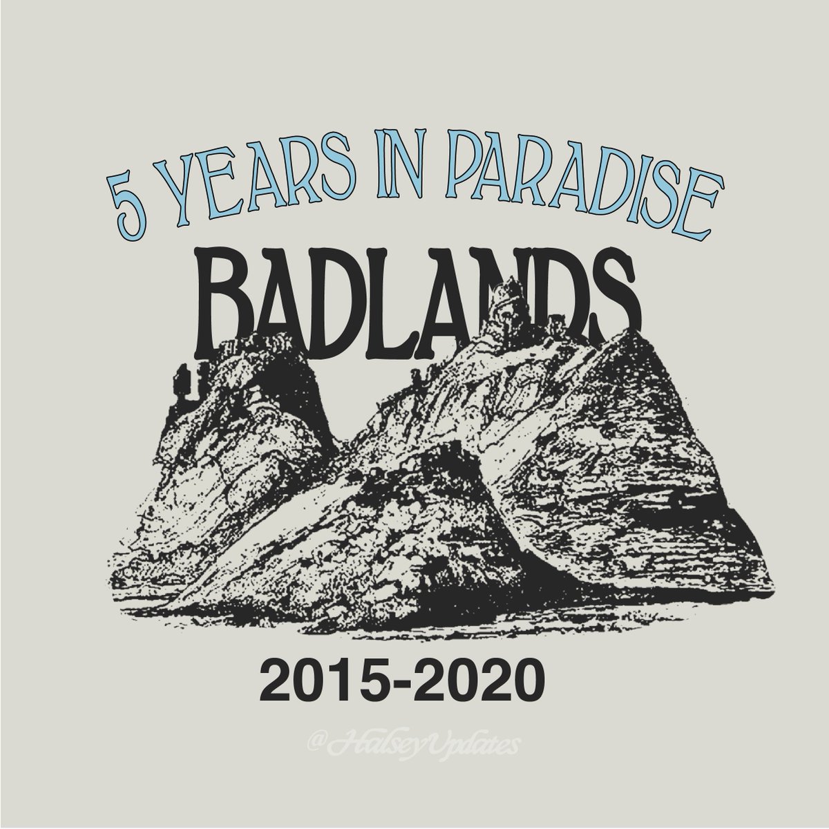 We can’t believe it’s been 5 years since ‘Badlands’ was released! Thank you so much <a href="/halsey/">halsey 🌸</a> for creating an album that truly changed our lives, we love you. 🦋🖤 #5YearsOfBadlands