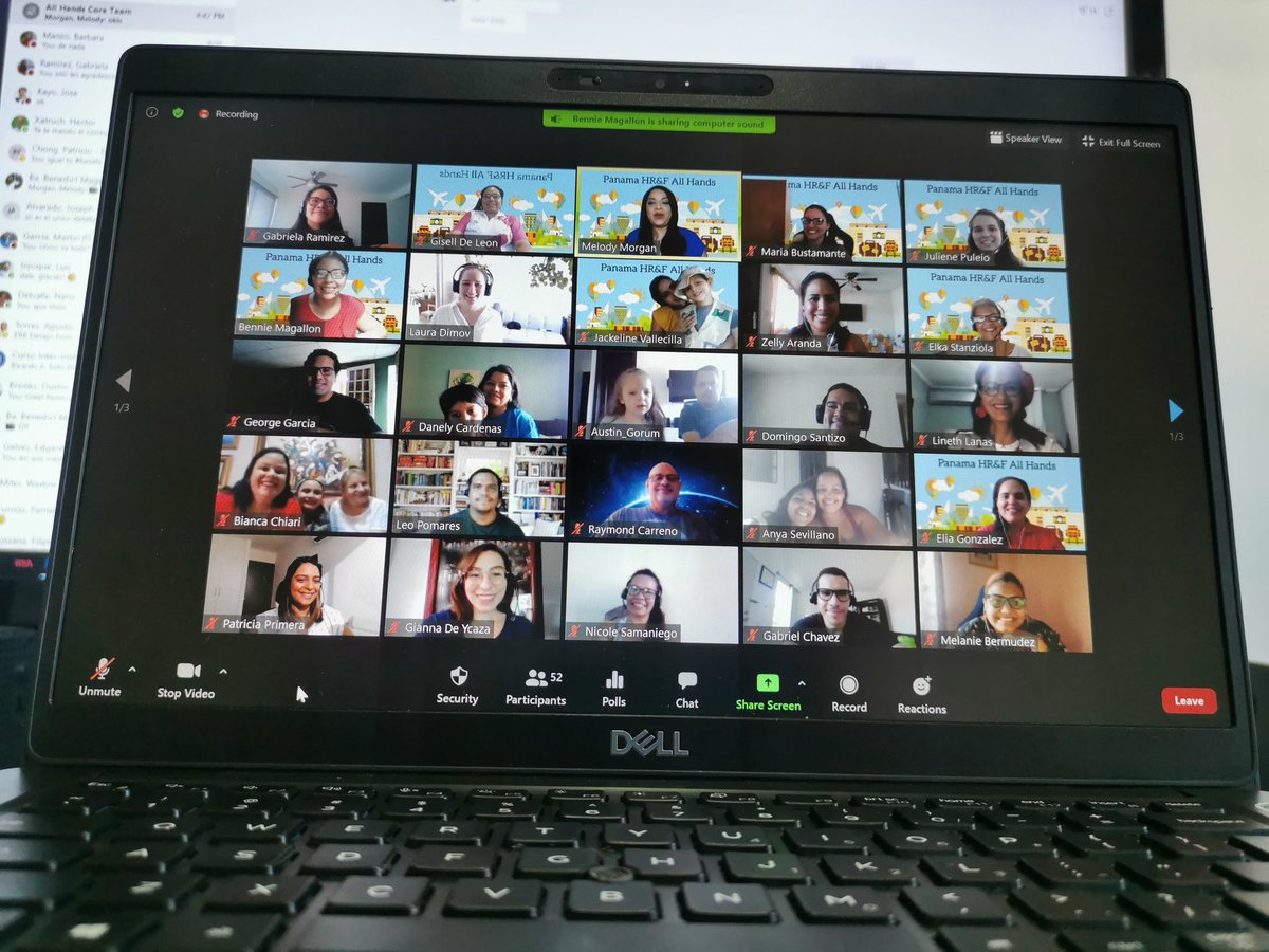 GisellDeLeon's tweet photo. #HRFEvolution All Hands @DellPanama @DellTech @CareersAtDell contamos con la psicóloga @ZellyRepi que nos habló de La Salud Mental, compartimos una maravillosa tarde junto a la familia HR #Iwork4Dell #PonTuMarca https://t.co/mccBjxfcow