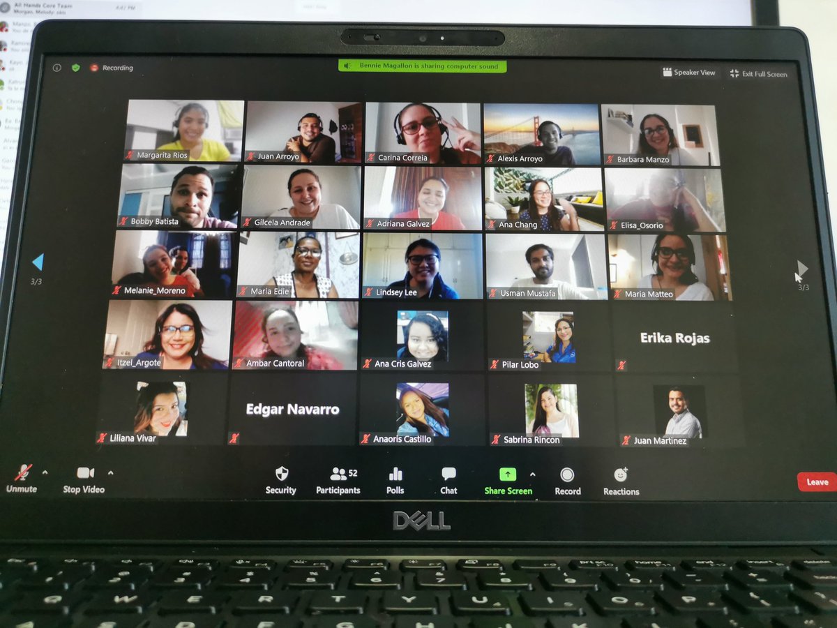 GisellDeLeon's tweet photo. #HRFEvolution All Hands @DellPanama @DellTech @CareersAtDell contamos con la psicóloga @ZellyRepi que nos habló de La Salud Mental, compartimos una maravillosa tarde junto a la familia HR #Iwork4Dell #PonTuMarca https://t.co/mccBjxfcow