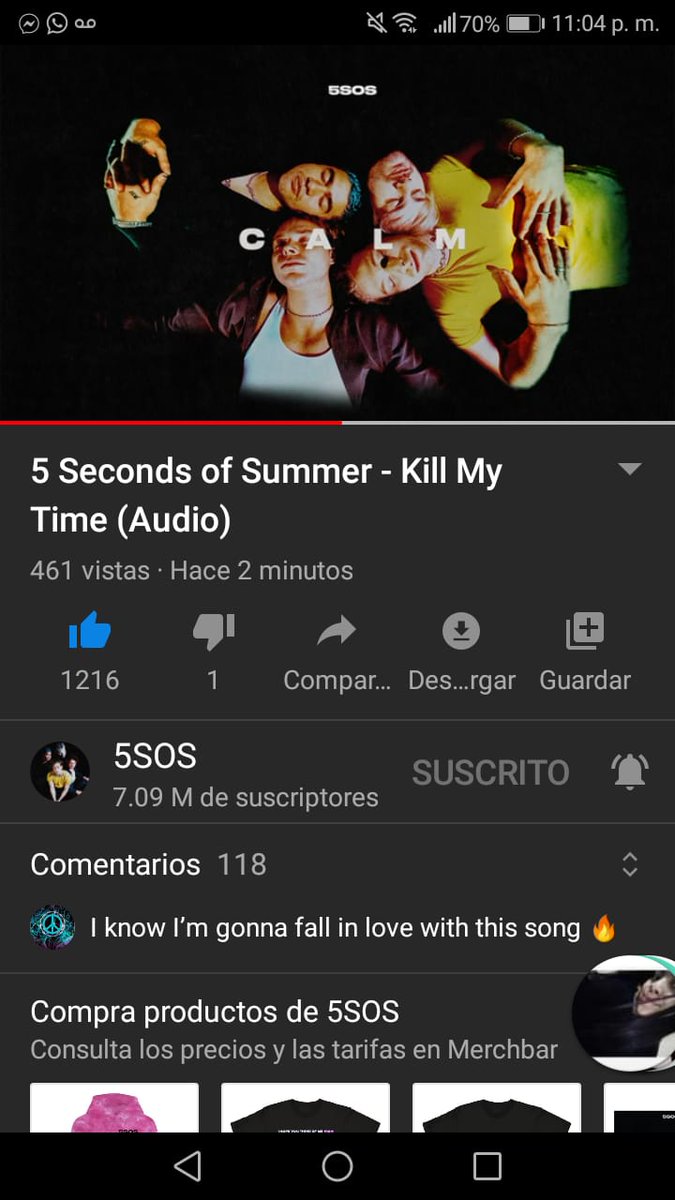 5SOSCent_am's tweet image. El audio de Kill My Time ya se encuentra disponible en Youtube. 

#5MonthsOfCALM #STREAMCALM