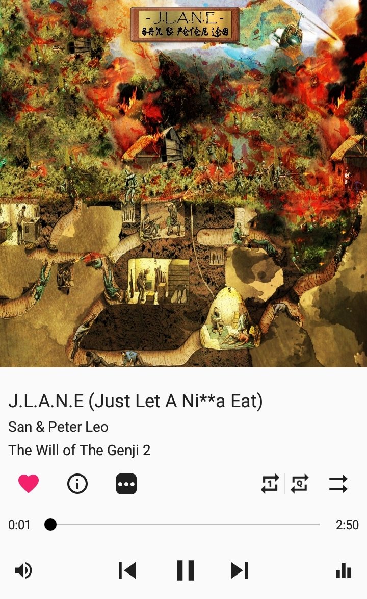 iamSANhedrin's tweet photo. It's a beautiful day. This is what I currently have #BangingThruTheSpeaks...
 #Dont #Sleep 🔥🔥🔥🚀😎

#JLANE - #JustLetANiggaEat 
#LOX - #LivingOffXperience..! https://t.co/CaCkAZiD28