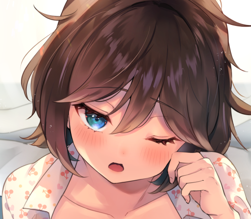 KADOKAWAさんから発売の「電撃萌王2020年10月号」内の袋とじコーナーにてイラスト1枚描かせていただきました!
朝に弱すぎて一人で着替えられない妹ちゃんです😴 