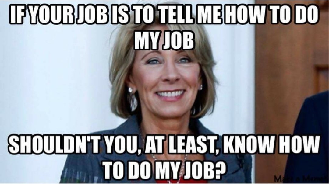 Dyann813's tweet image. #devosmustgo clueless