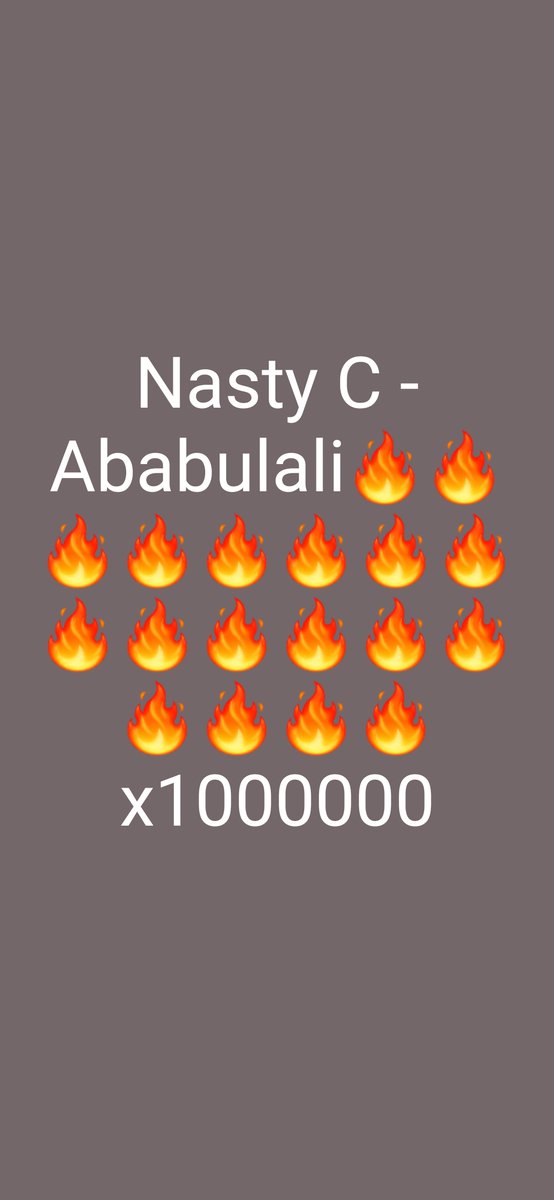 DutvhX's tweet photo. #ZuluManWithSomePower 
I'm liking the Nasty C album https://t.co/UHii3R01yA