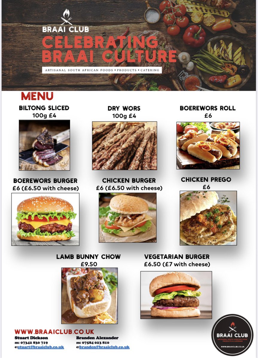 oldrutsrugby's tweet photo. Join us tonight for the Braai Club. Authentic and delicious South African food served from 5-9pm at Poplar Road.

@oldrutscc @oldrutsfootball https://t.co/wV8mmfRmk6