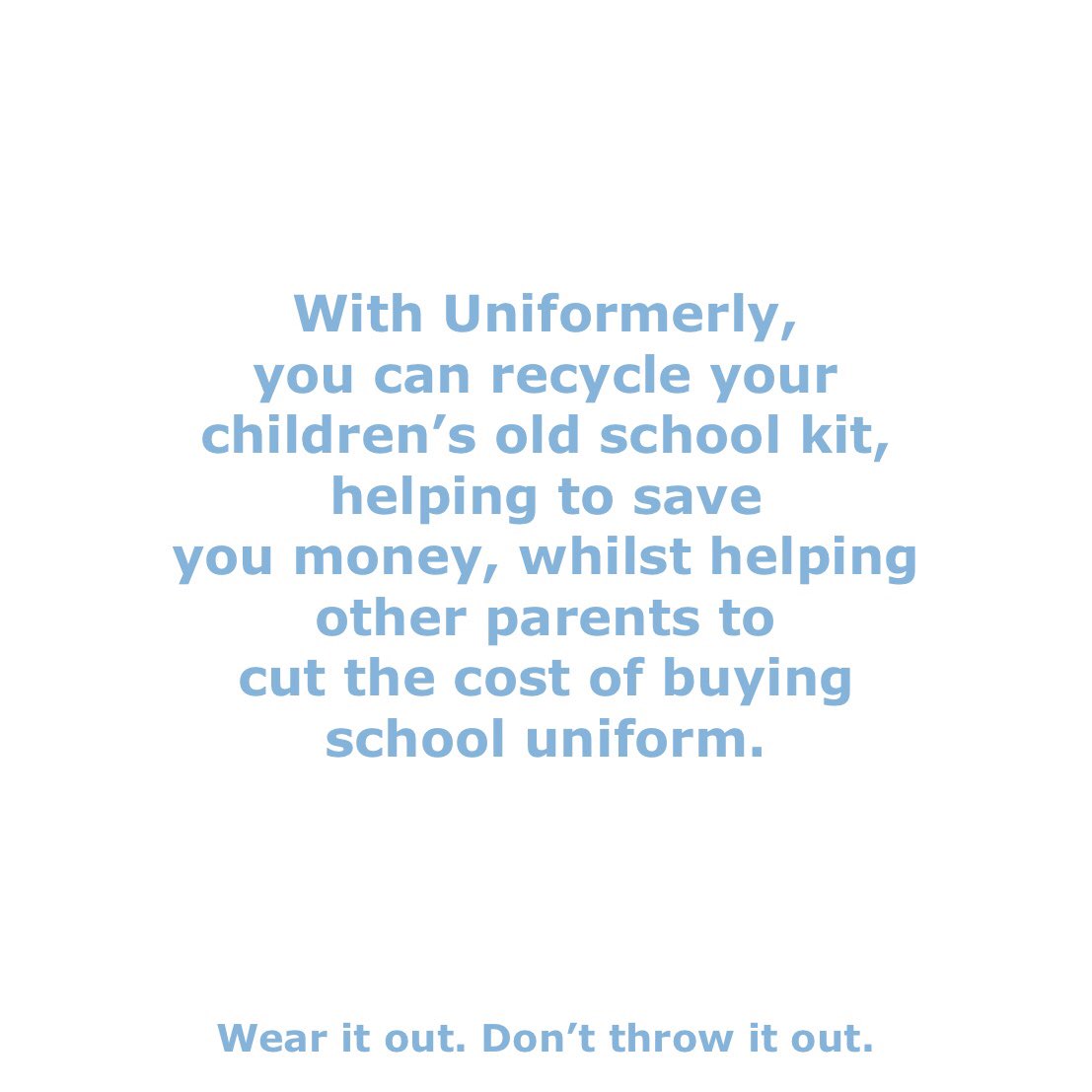 TealeMiss's tweet photo. Have you heard about Uniformerly? It's a new online marketplace that lets you buy, sell or give away outgrown school uniform &amp; school related items to other parents at your school. It's completely FREE to use! https://t.co/JkqNpUZp7O https://t.co/t5aJJq94sU