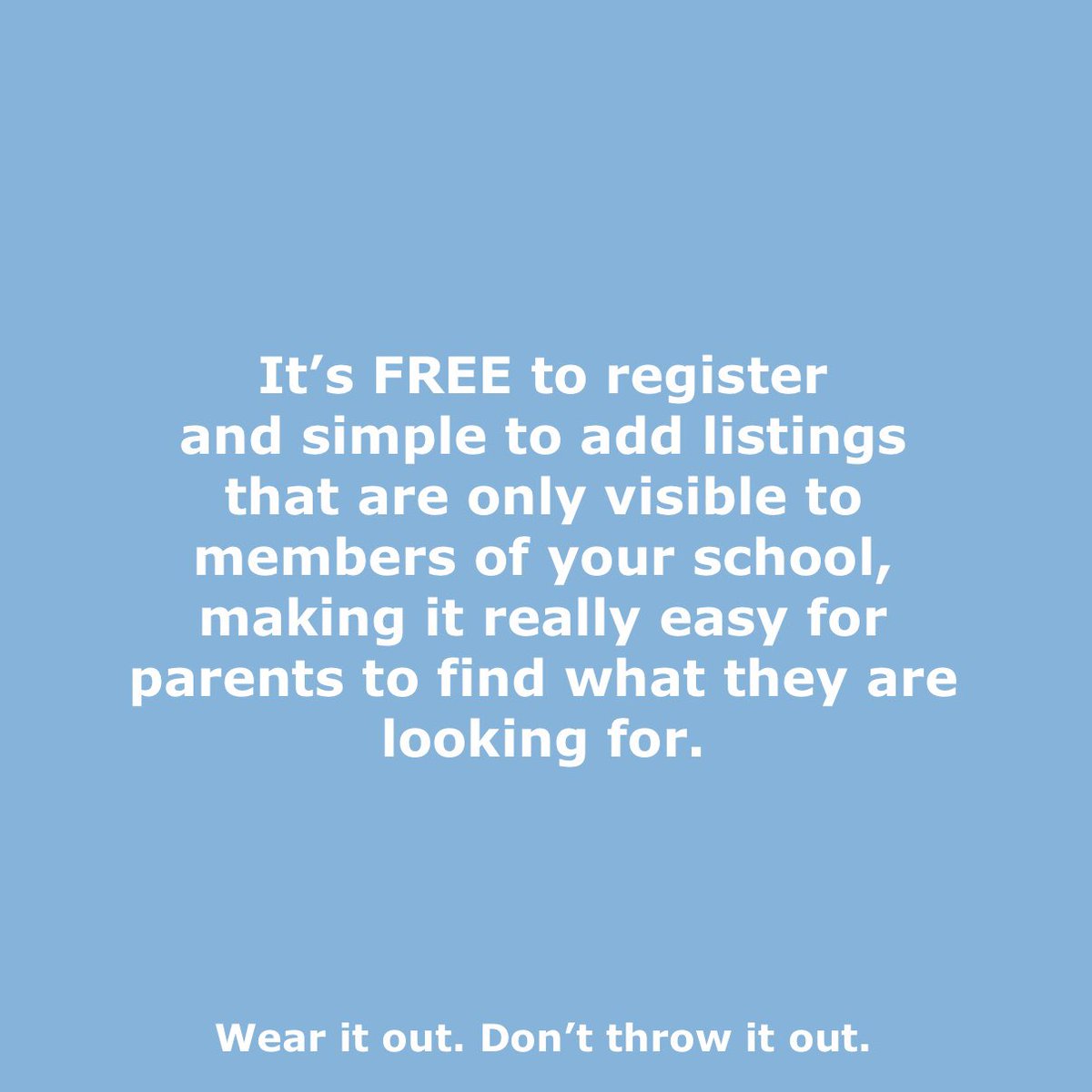 Have you heard about Uniformerly? It's a new online marketplace that lets you buy, sell or give away outgrown school uniform &amp; school related items to other parents at your school. It's completely FREE to use! Uniformerly.co.uk