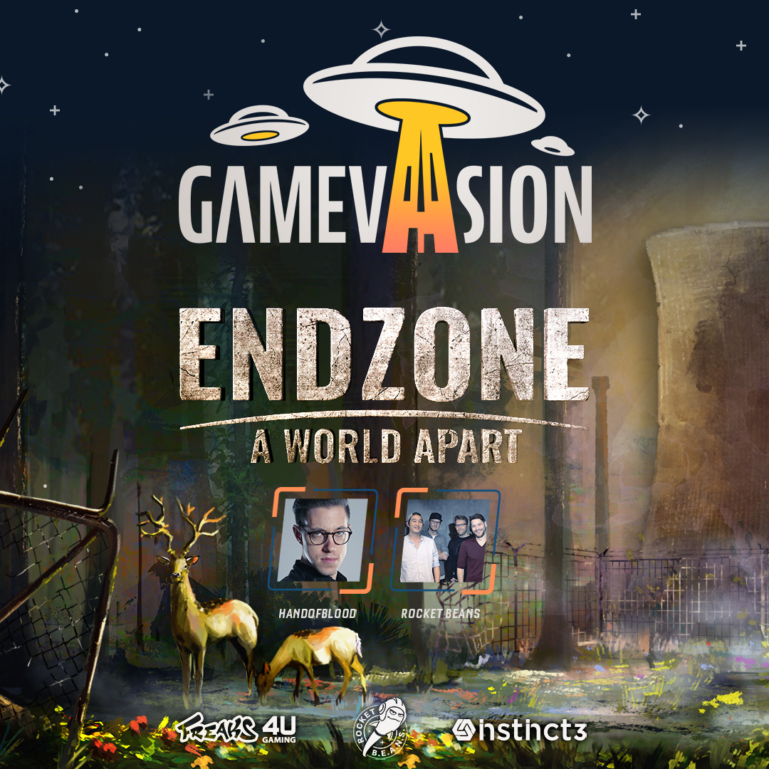 AssembleTeam's tweet photo. Endzone Galore Part1!
Starting today with @thegamevasion, where @HandIOfIBlood and @TheRocketBeans @boedefeld_ will Let's Play @WorldOfEndzone today at 14.00 CEST.
Tune in: https://t.co/eMUDwLDr6C
#assembleteam #gentlymad #worldofendzone #gamevasion #handofblood #rocketbeans https://t.co/CewwT8Ap4y