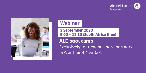 Ravin_Naidu's tweet photo. We are inviting new @ALUEnterprise business partners in South and East Africa to join a half-day online boot camp, to assist partners with the tools, support resources and the product knowledge required to be successful in doing business with ALE. https://t.co/JoiruJJyJY https://t.co/xppI2xz6rW